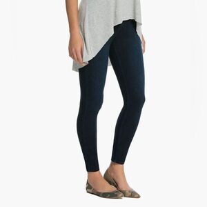 SPANX Jean-ish Ankle Leggings Twilight Rinse Denim Women's Size M
